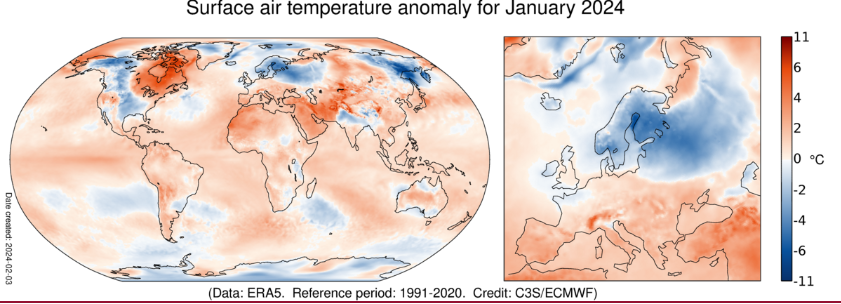 NASA: Rise in Global Temperature