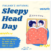 Finlnd : National Sleeping Day